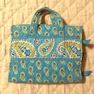 Vera Bradley Travel Toiletry Bag, Bermuda Blue